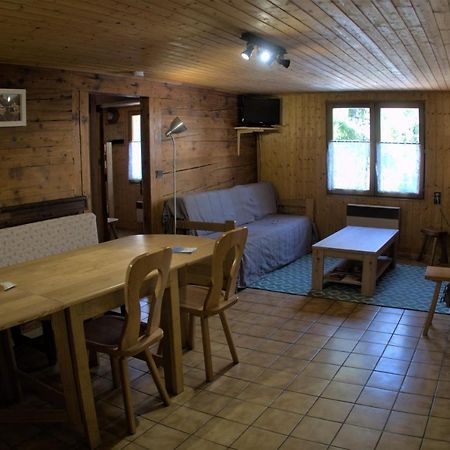 Charmieux Appartement En Chalet Typique Le Grand-Bornand Eksteriør bilde