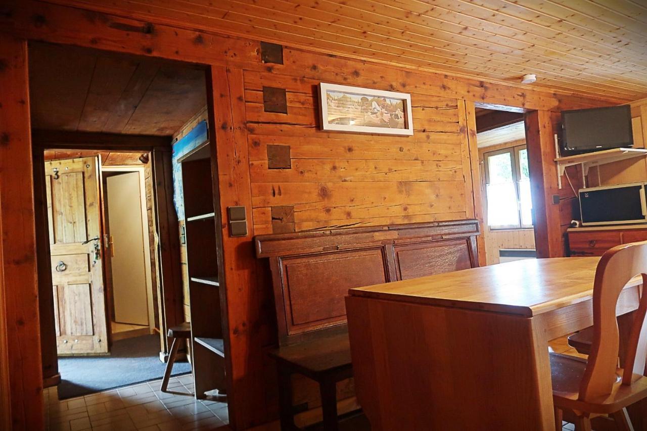 Charmieux Appartement En Chalet Typique Le Grand-Bornand Eksteriør bilde