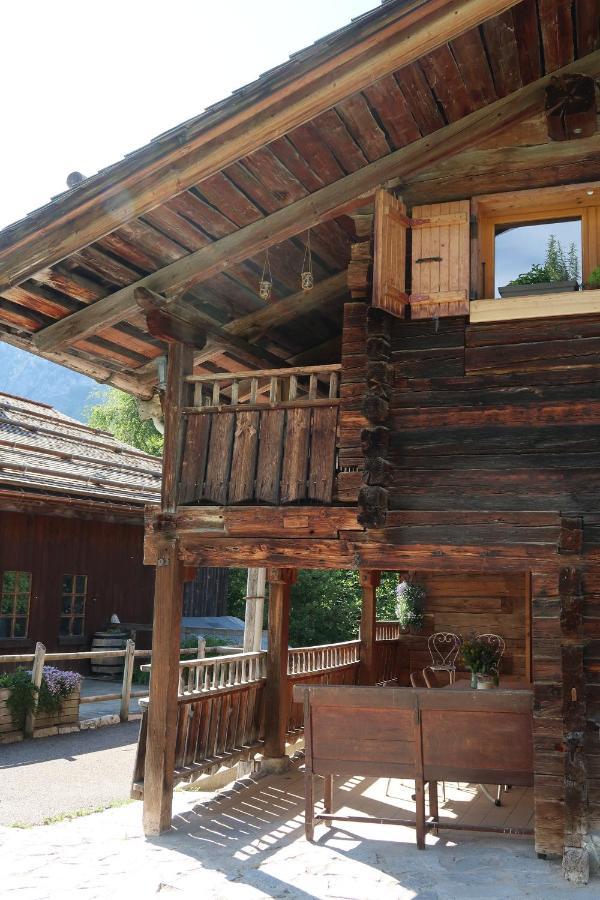 Charmieux Appartement En Chalet Typique Le Grand-Bornand Eksteriør bilde
